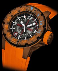 Richard Mille DIVE WATCH 2012 NEW RM 028 PVD BROWN